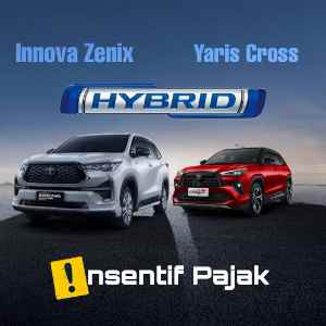 insentif pajak Hybrid Innova Zenix Yaris Cross Semarang