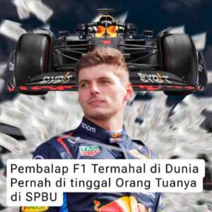 pembalap Termahal di dunia F1 Max Verstappen latar belakang kehidupannya