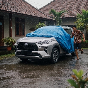 tips memilih selimut mobil khusus panas dan huja