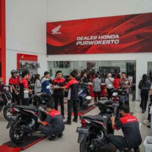 dealer motor Honda purwokerto terbesar